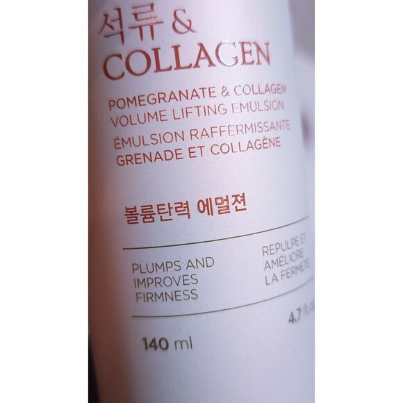 THE FACE SHOP Pomegranate & Collagen Trio | Toner + Emulsion + Cream - Picture 7 of 8